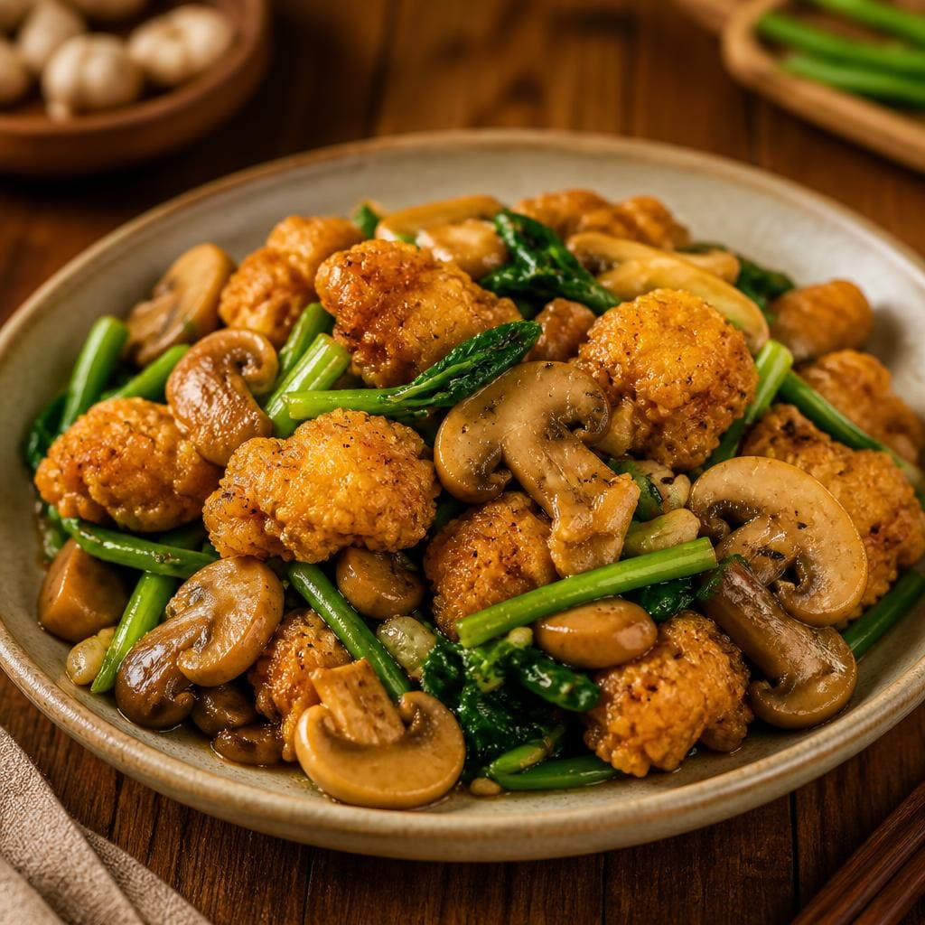 Bakmi Golek Ayam Cah Jamur